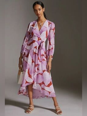 Hutch Geo Wrap Maxi Dress